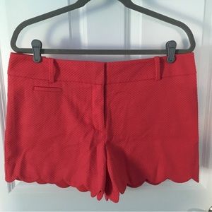LOFT Outlet size 10 shorts, color coral/pink